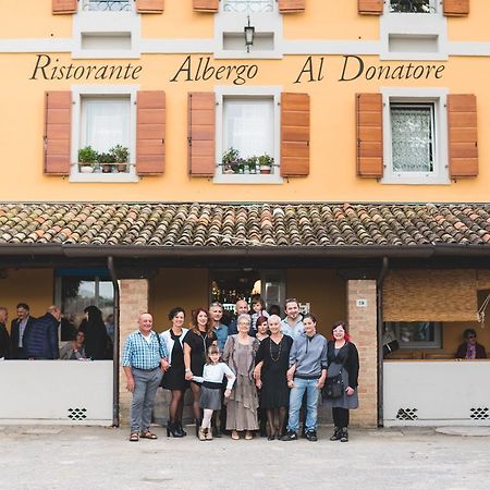 Ristorante Albergo Al Donatore Teòr Exteriör bild